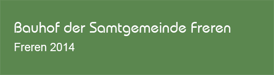 Bauhof der Samtgemeinde Freren